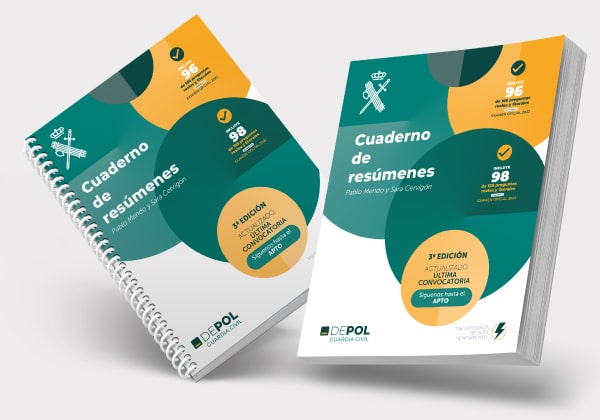 Cuaderno resúmenes DEPOL Guardia Civil | 3ª Edición.