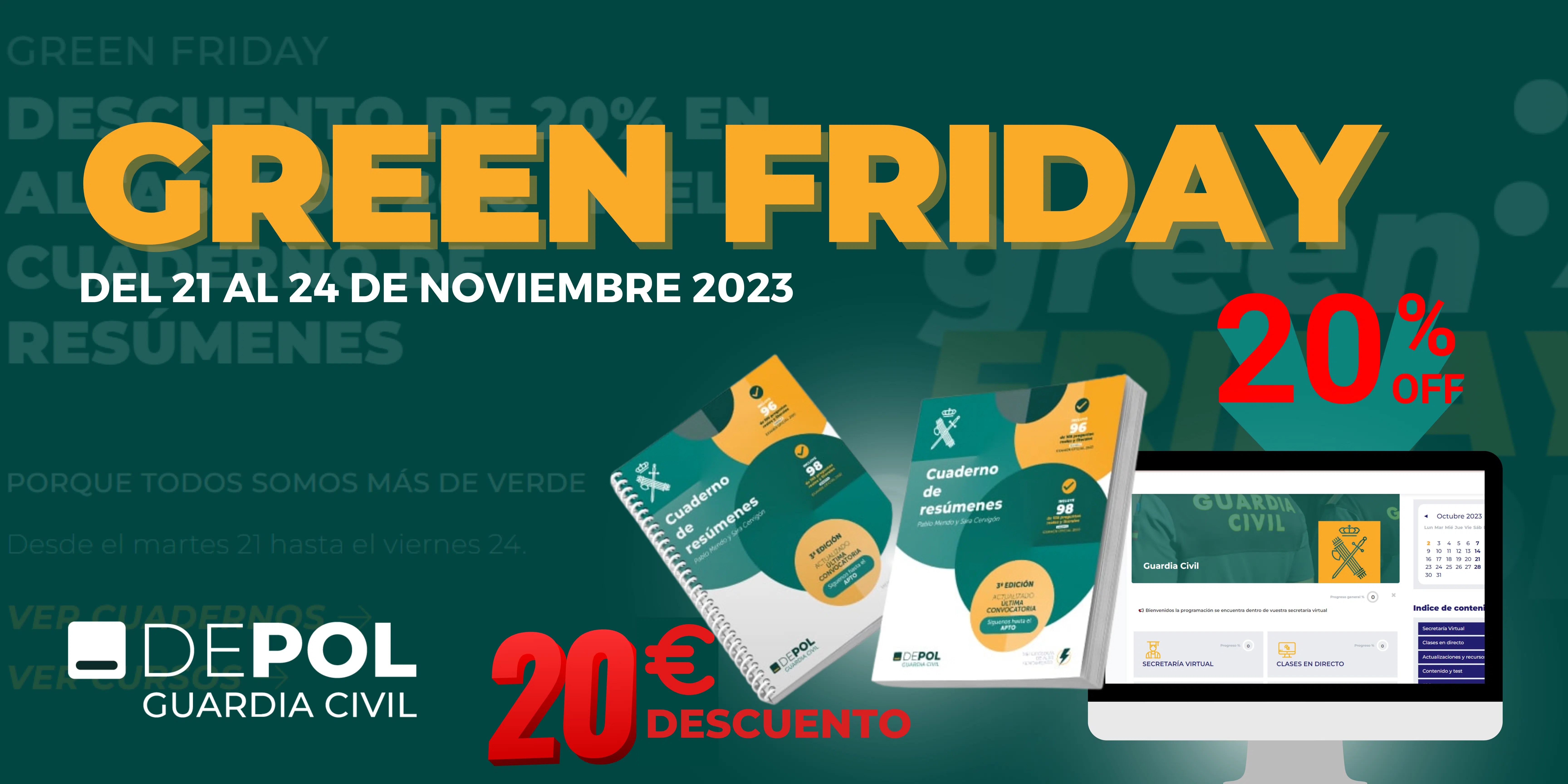 Descuentazos en la compra del curso online y el Cuaderno de Resúmenes